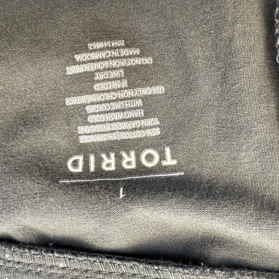 Leggings tórridos para mujer 1 gris estrellas luna Halloween cintura cómoda estampado por todas partes Foto 3 de 4