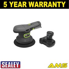 Image of Sealey SV10.8 Series 150mm Cordless Dual Action Sander/Polisher Kit 10.8V 2Ah