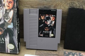Vintage Batman Returns Nintendo NES In Box