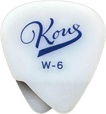 Kous mehrschichtiges Plektrum W-6 zweischichtige Struktur Gitarren-Plektrum 12 Saiten Nuance 5er Pack - Bild 1 von 3
