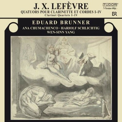 LEFEVRE CLARINET QUARTETS IIV CD