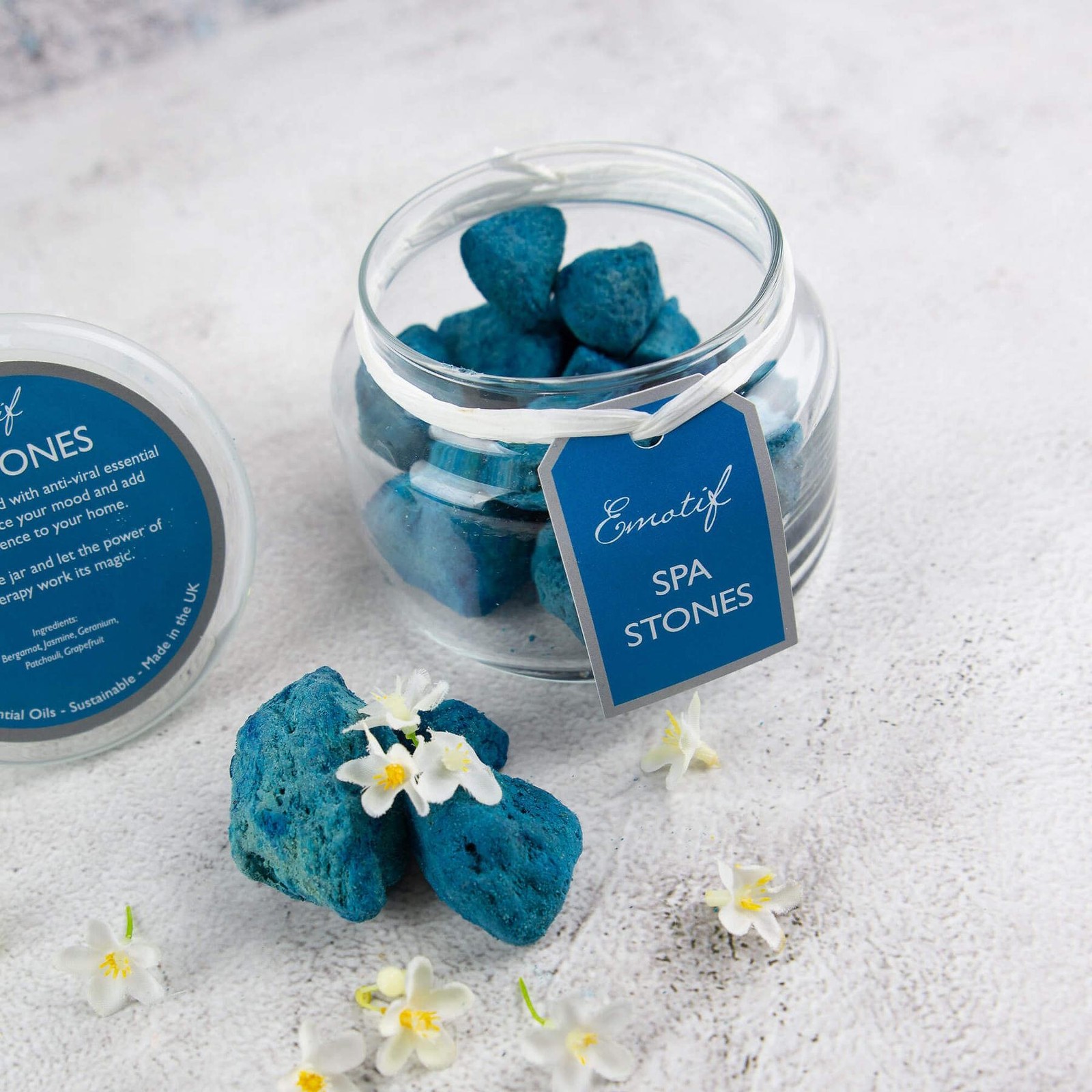 Spa Aroma Stones Bergamot, Patchouli & Jasmine Lava Rocks Calm Relaxation