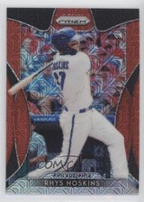 2019 Panini Prizm Tier II Red Mojo Prizm 281/299 Rhys Hoskins #150 0hg8