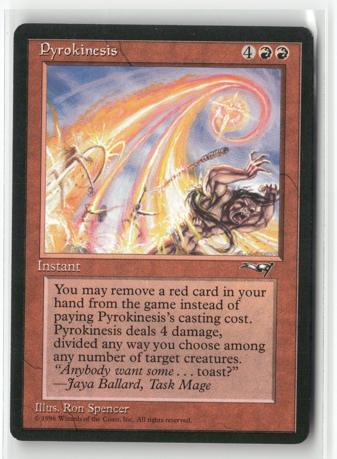 Pyrokinesis MTG LP Alliances