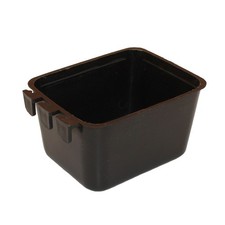 1 Pint/ 16 Fl Oz Hanging Feed and Water Cage Cup For Poultry Pheasants Waterfowl