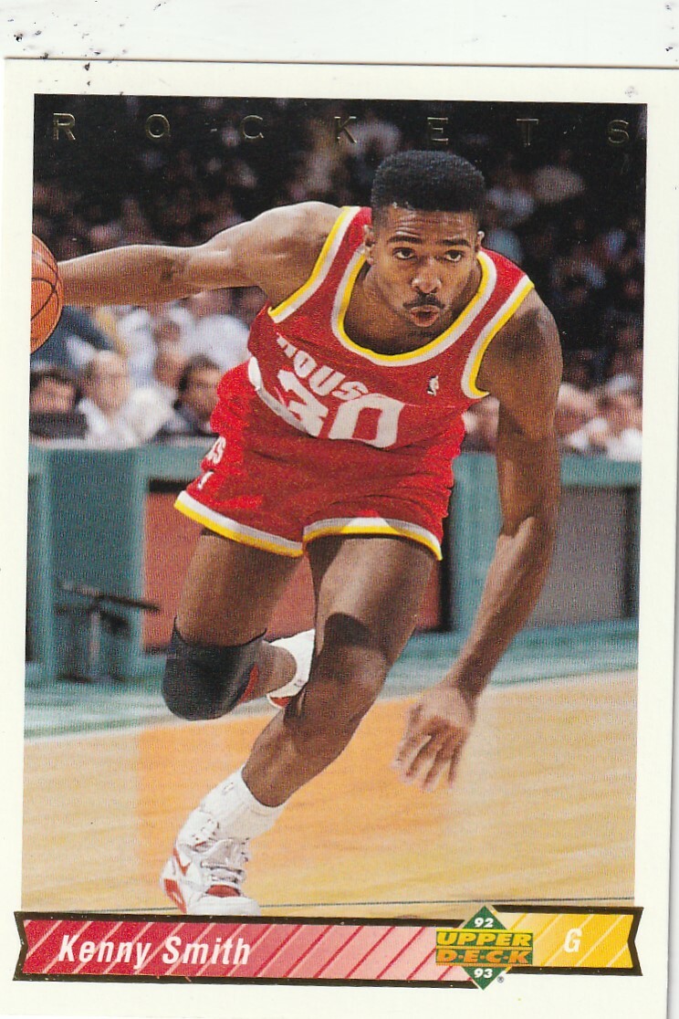 FREE SHIPPING-MINT-1992-93 Upper Deck Houston Rockets #176 Kenny Smith