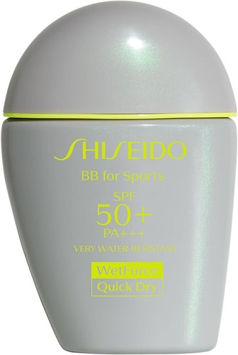 SHISEIDO BB for Sports “ MEDIUM “ SPF50+ PA+++ Waterproof & Quick Dry 2 pieces - Picture 2 of 3