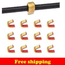 12 Pack Bow String Nocking Points Accessories for Recurve and Compound Bow NEW
