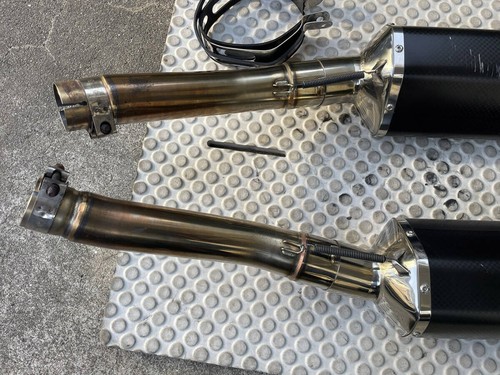 Hayabusa Type 2 CK111 2008-2020 Yoshimura Cyclone Muffler HEPTA FORCE USED - Picture 7 of 9