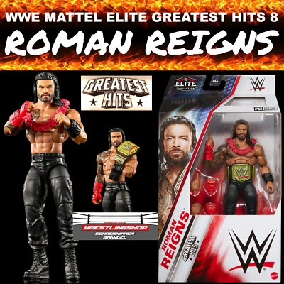WWE MATTEL ELITE GREATEST HITS SERIE 8 ROMAN REIGNS WRESTLING FIGUR RAW BLOODLIN