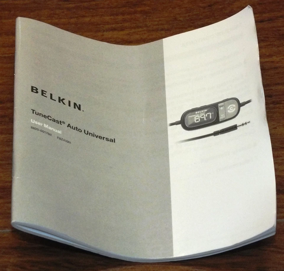 Belkin TuneCast Auto Universal (F8Z439) FM Audio Transmitter w/ 3.5mm Jack! - Image 4 of 4