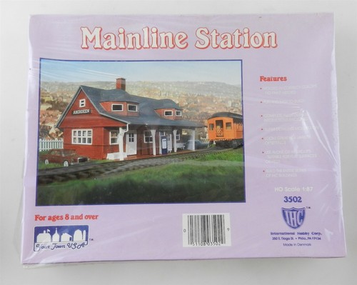 Kit Modelo IHC International Hobby HO #3502 MAINLINE STATION ~Sellado~NUEVO EN CAJA~ T125 | Zustand: New