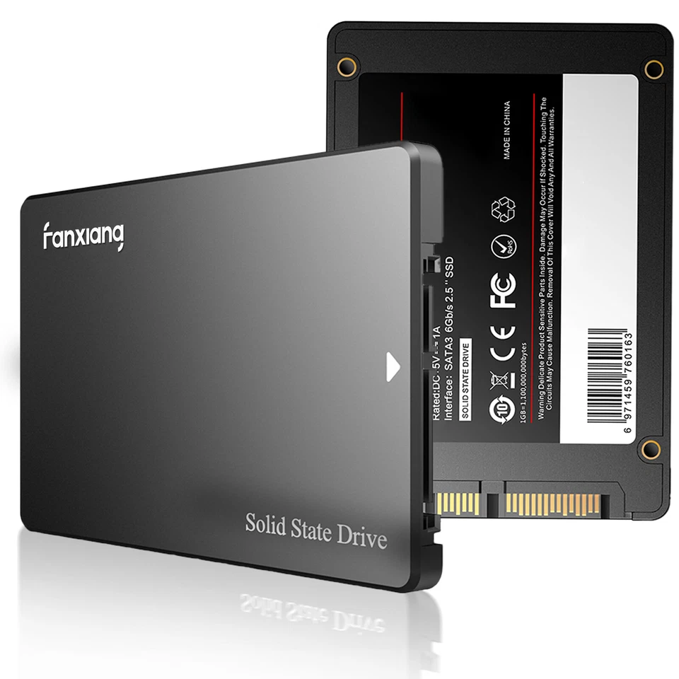 Fanxiang 4TB 3D NAND SATA 2,5 Zoll Interne SSD Festplatte 550 MB/s für PC Laptop
