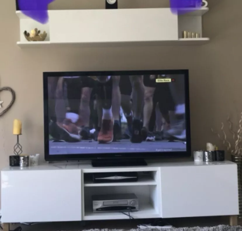 Floating tv 2024 unit ebay