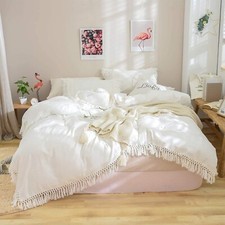 Bohemian Duvet Cover Set 3Pcs 1 Duvet Cover 2 Pillowcases Beddings Full Lu...