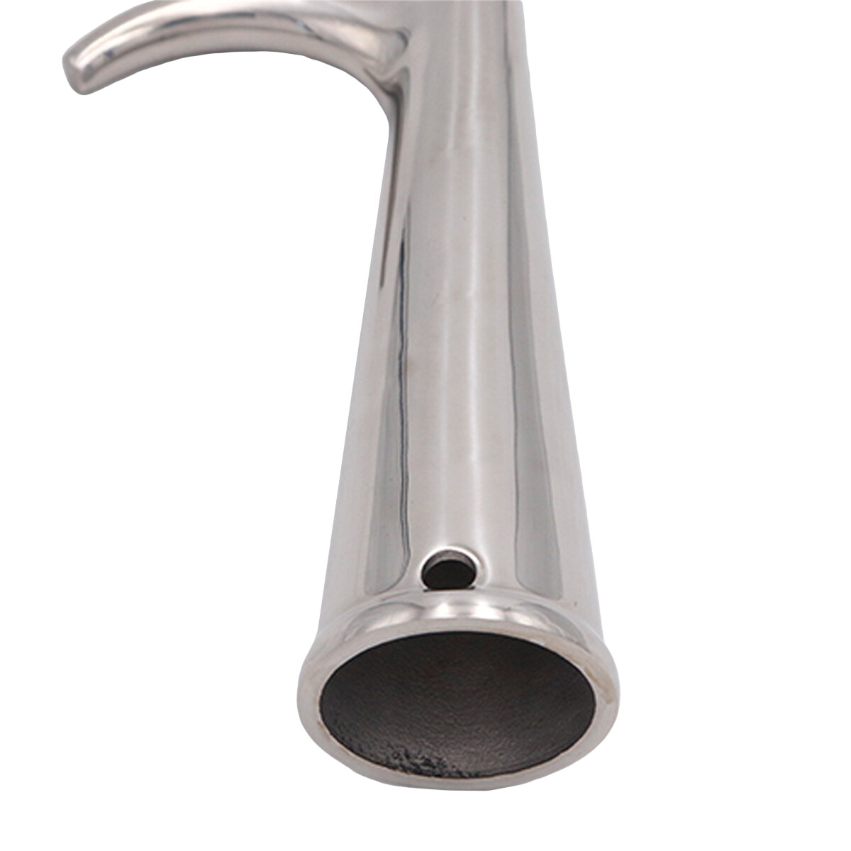Crochet De Bateau (Boat Hook) Lourd Poli En Acier Inoxydable 34MM - Neuf Pour Marine