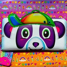 Lisa Frank x Loungefly PANDA PAINTER WRISTLET...