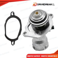 For Mercedes C300 C350 E350 ML350 Engine Coolant Thermostat Assembly with Sensor