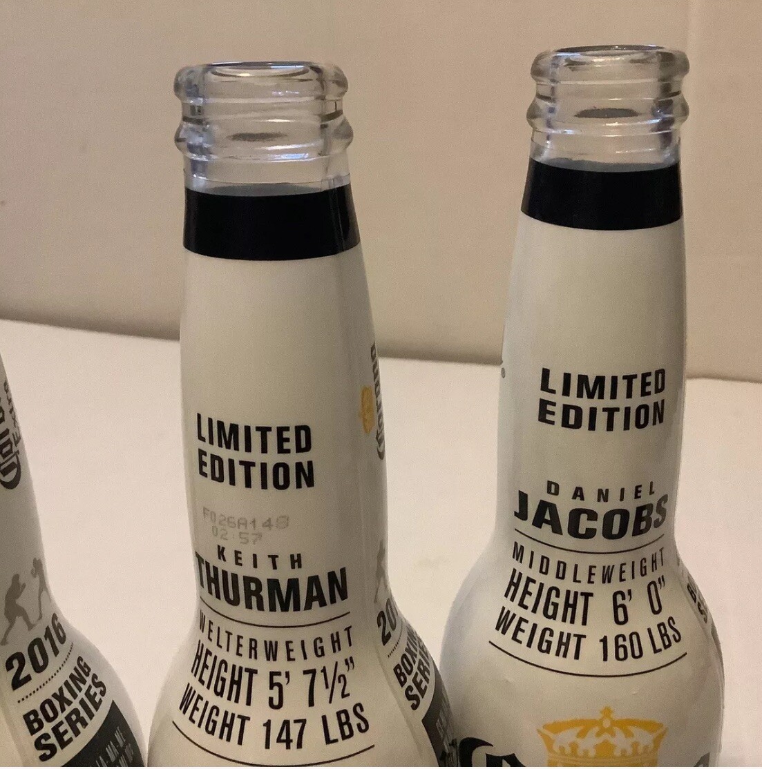 Corona Extra 2016 Boxing Series Limited Edition Set Of Six Empty