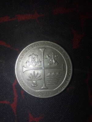 2019-P SAN ANTONIO MISSIONS (TX) NATIONAL PARK UNCIRCULATED QUARTER