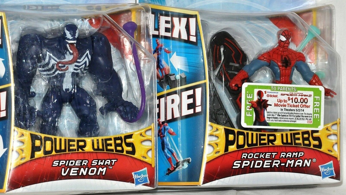 Venom & Spider-Man フィギュアセット Marvel Super Heroes Spider-Man vs. Venom 10