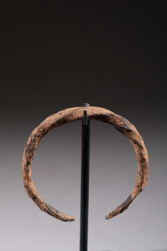 Art African Bracelet Dogon Iron Native