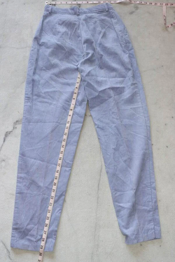 Pantalones de mujer Charter Club pana lavanda 100 % algodón talla 4 de colección Foto 2 de 2