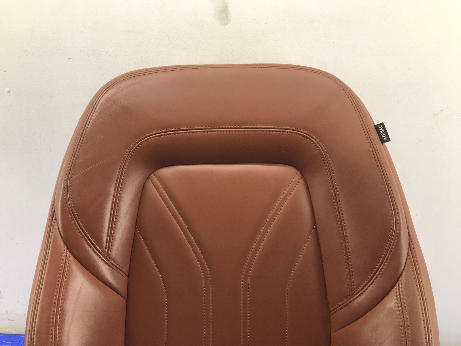 2017-2021 MASERATI QUATTROPORTE FRONT LEFT UPPER HEATED SEAT CUSHION BROWN OEM