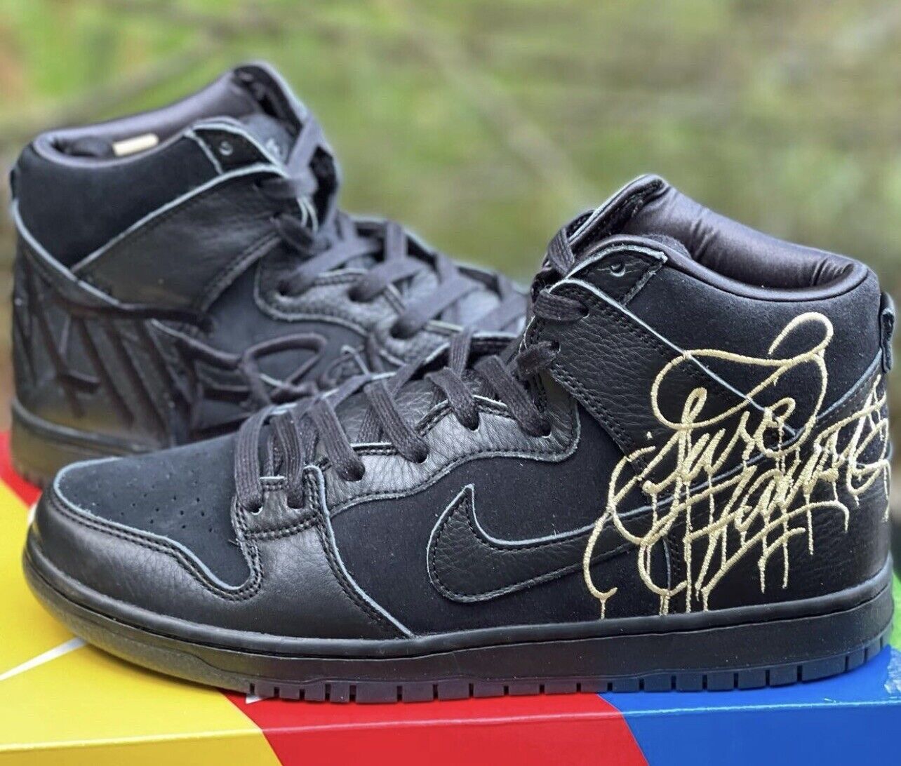 New Size 8.5 - Nike Dunk High SB x FAUST Black 2022 🔥 | eBay