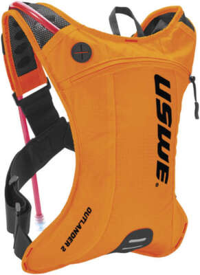 USWE Outlander Hydration Pack 2L Factory Orange V-2021006 3519-0092 62-4854