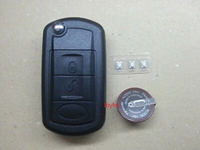 Estuche llavero VL2330 batería Reino Unido para Land Rover Discovery 3 Range Sport 2005-2010