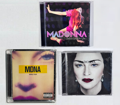 セール❗マドンナMDNA・The Confessions TourDVD+CD他 Madonna Confessions On A Dance Floor Promo + MDNA World Tour DVD +