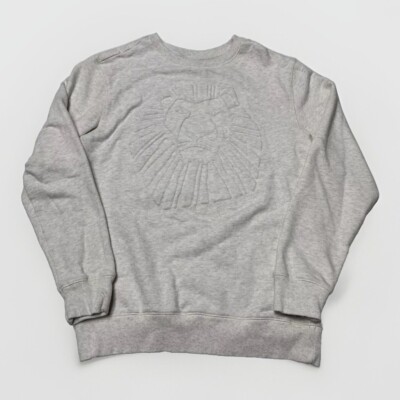 Disney The Lion King On Broadway Musical Sweatshirt SZ Small Beige Crewneck 