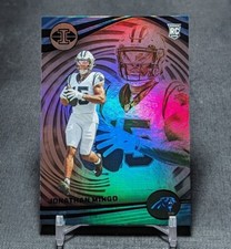 Jonathan Mingo Rookie RC 2023 Illusions Football Card #16 Carolina Panthers. rookie card picture