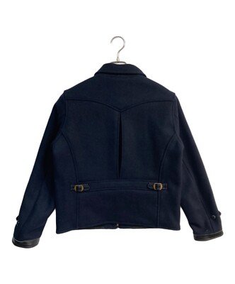 SUGAR CANE 30oz WOOL MELTON SPORTS JACKET Size: 36 Navy Men Lot670