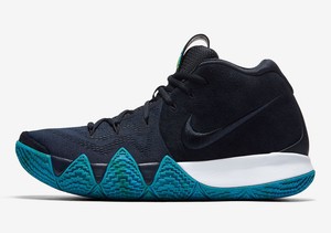 kyrie 4 blue and black