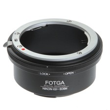 FOTGA Adapter for Nikon G AF-S Lens for CAN0N EOS EF-M Mount M3 M5 M6 M50 M100