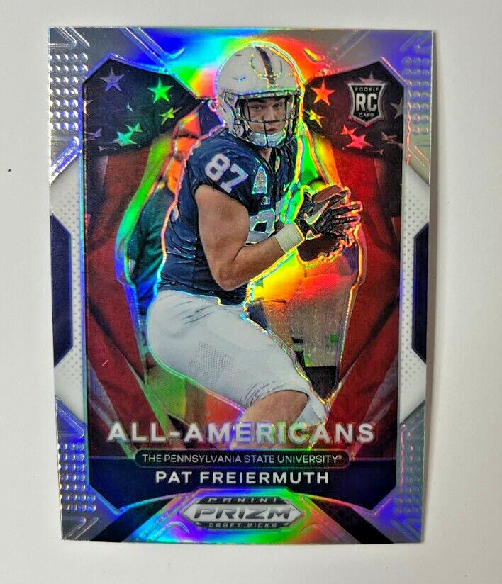 2021 Panini Prizm Draft Picks All Americans PAT FREIERMUTH RC SILVER PRIZM