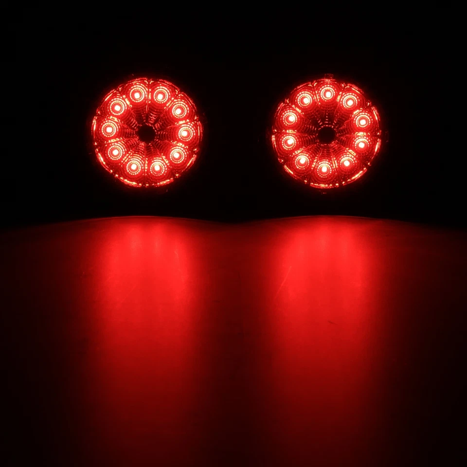 2x Smoked LED Brake Tail Lights For Can-Am Commander Outlander Renegade Maverick - Изображение 2 из 4