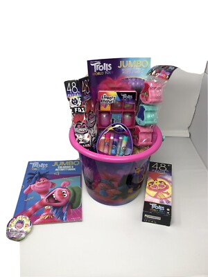 Trolls Activity Valentine s Easter Christmas Birthday Holiday Baskets Gift Ideas