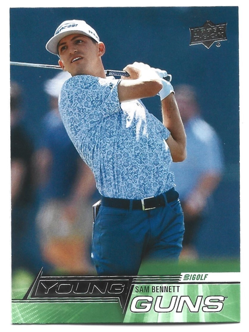 Sam Bennett ROOKIE 2024 Upper Deck Young Guns #121 Golf