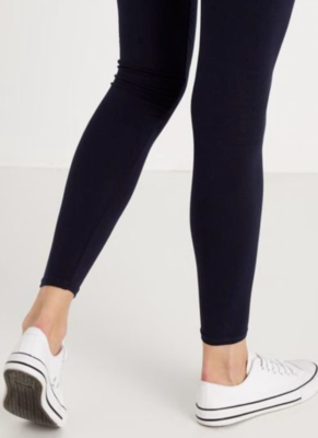 Women's Premium Cotton-Spandex Yoga Leggings - Ankle Length, S-5XL, Made In USA