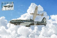 Kit Modellflugzeug Statisch Italeri MC-202 Blitz Modellbau Massstab 1:72