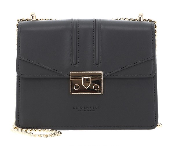 Seidenfelt Manufaktur Roros Abendtasche Tasche Antracite / Gold Anthrazit-image