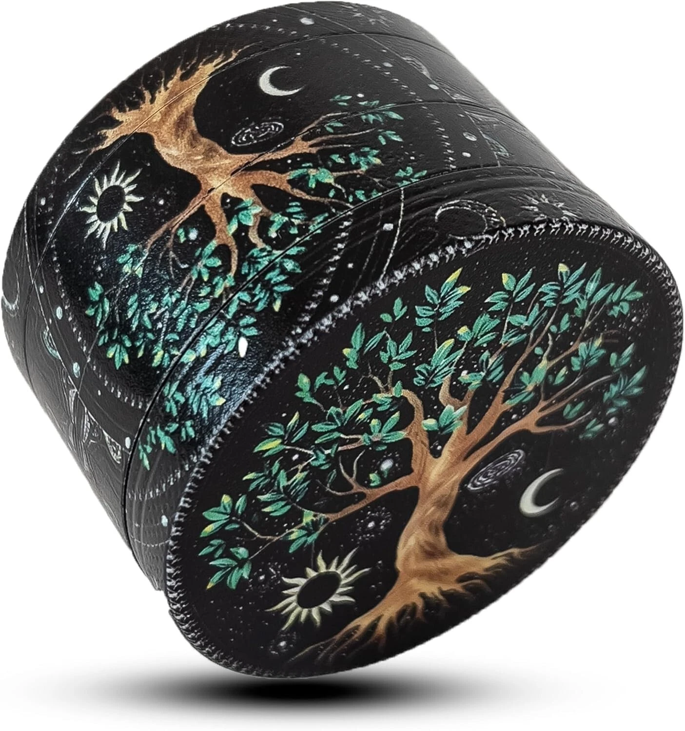 Herb Grinder 4-Piece 2.5 inch Large Metal Tobacco Crusher Colorful Magnetic TREE
Opens in a new wind