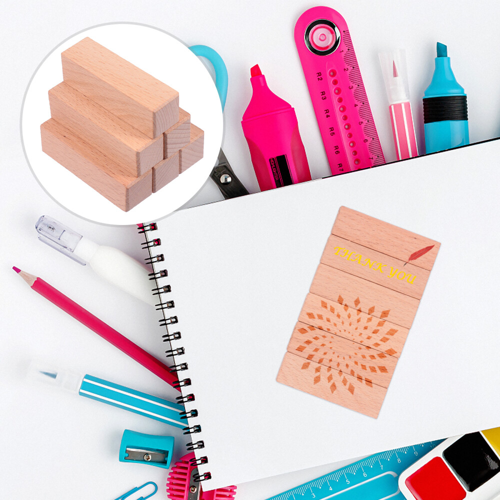 Unfinished Wood Blocks Blank Wood Stamp Wood Block Stamps Stamp