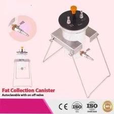 Fat Collection Canister 2000ml  With Smart Racket , Fat Collection Jar 2000ml