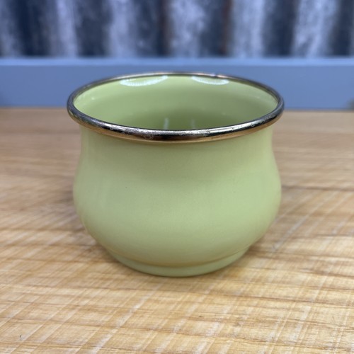 Vtg MacKenzie Childs Reveille Camp Enamel Cup Wilderness Solid Green 12 oz 3” - Picture 2 of 11
