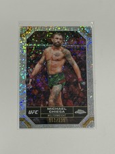 2024 Topps Chrome UFC Michael Chiesa Speckle Refractor #137 /299
