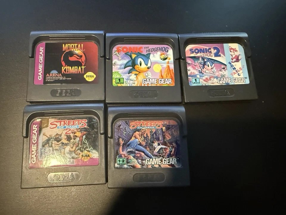 Consola SEGA Game Gear modificada con nuevo LCD recapitulado y 5 juegos Foto 2 de 4